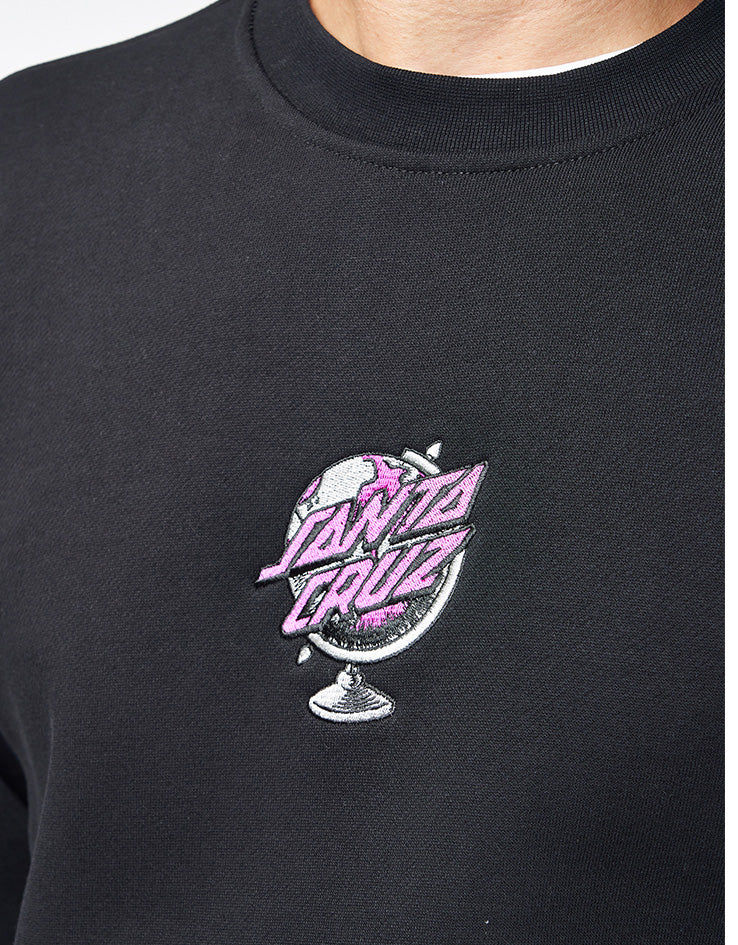 Santa Cruz Knibbs Cryptic World Centre Crew Black