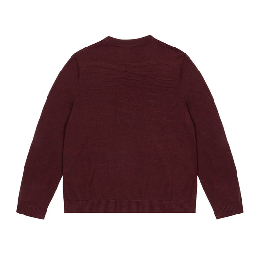 Propaganda Ribs Sweater Burgundy