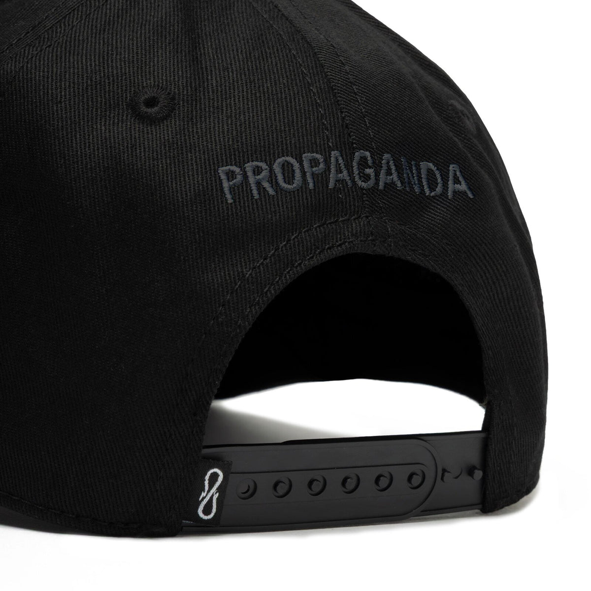Propaganda Logo Snapback Black