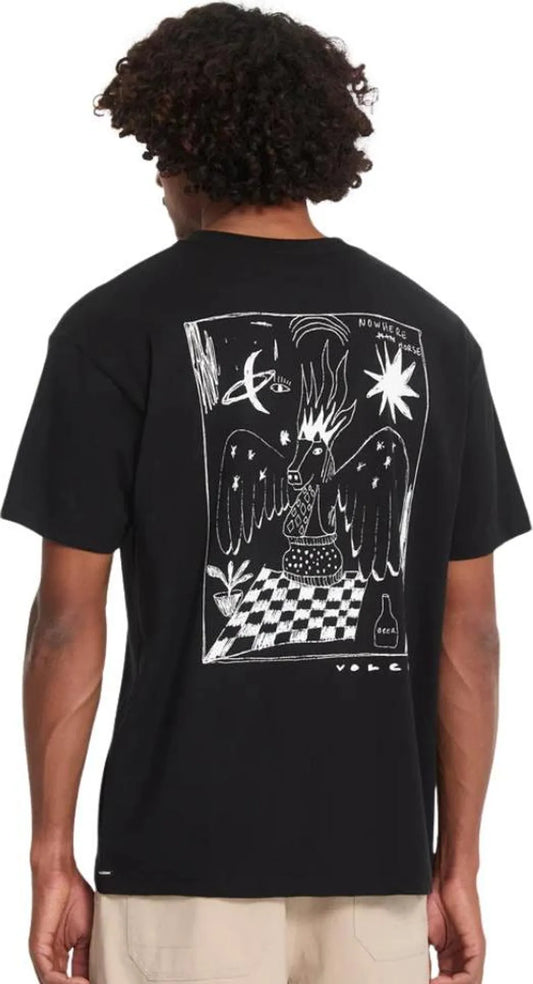 Volcom Nowhere T-Shirt Black