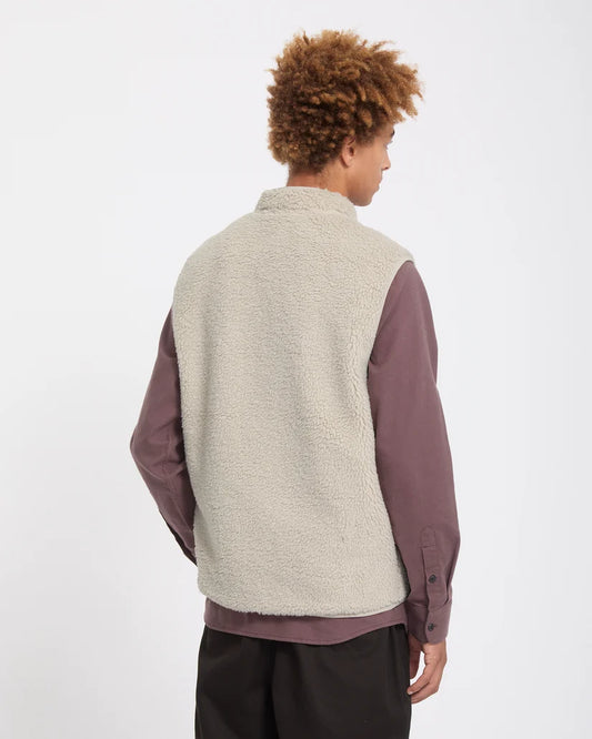 Volcom Muzzer Fuzzar Vest Stone