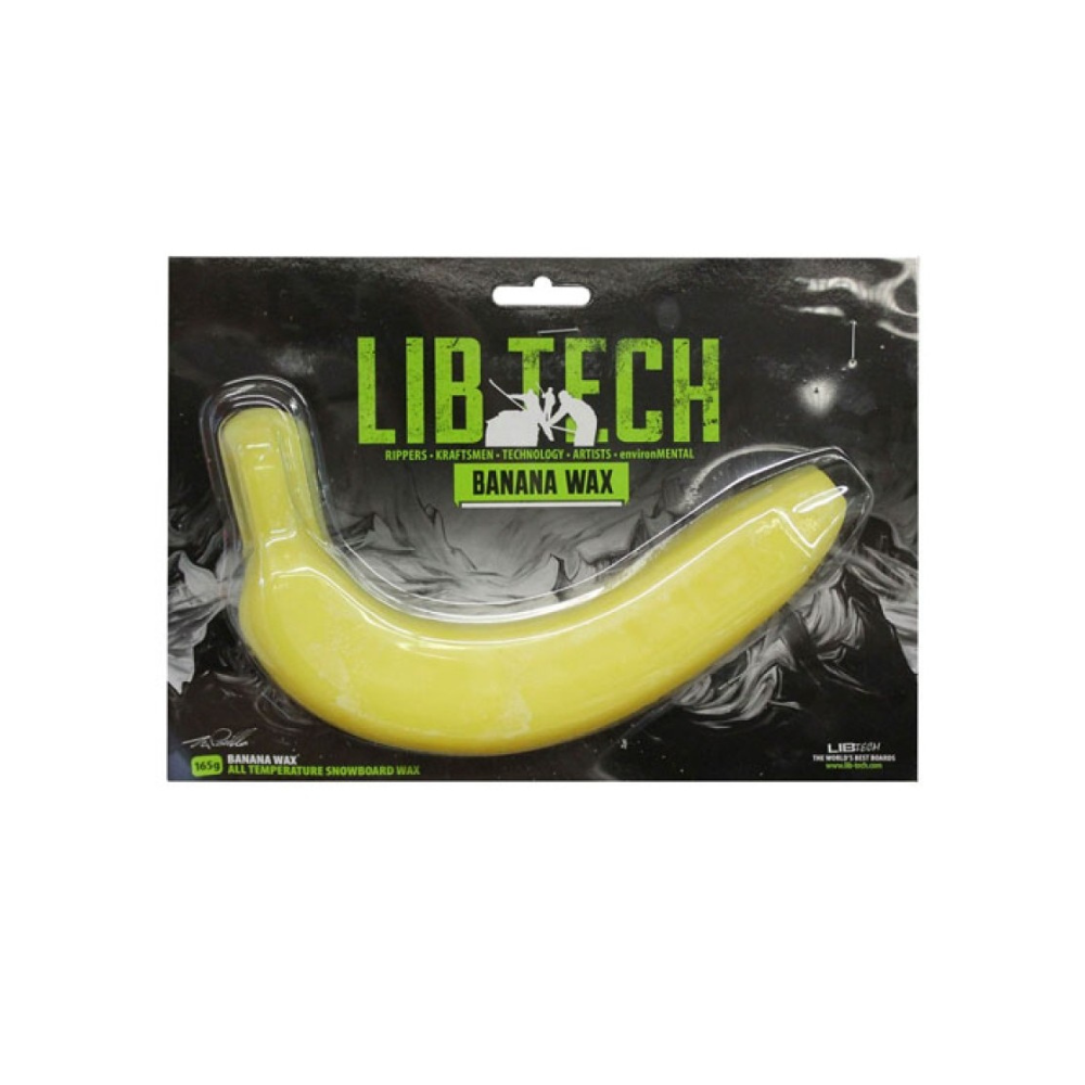 Sciolina a Caldo Lib Tech Banana Wax per Snowboard