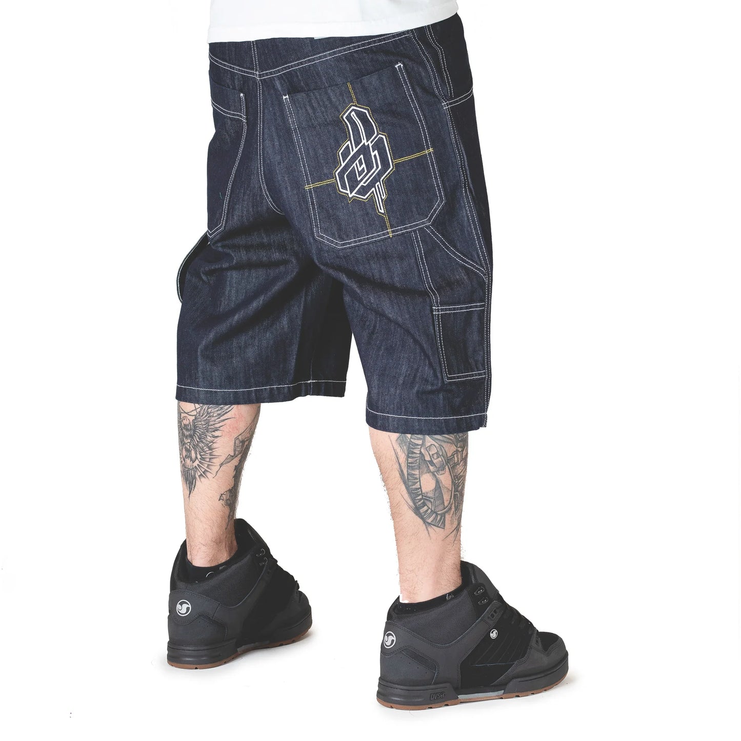Blueskin Shorts Jeans Blue Used Logo