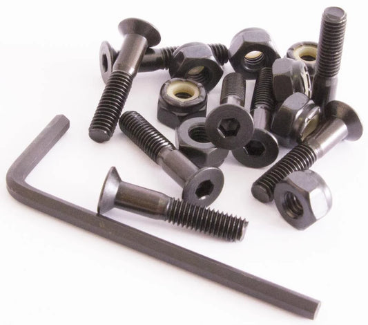 Sushi Hardware Bolts Allen Bolts Black 1"