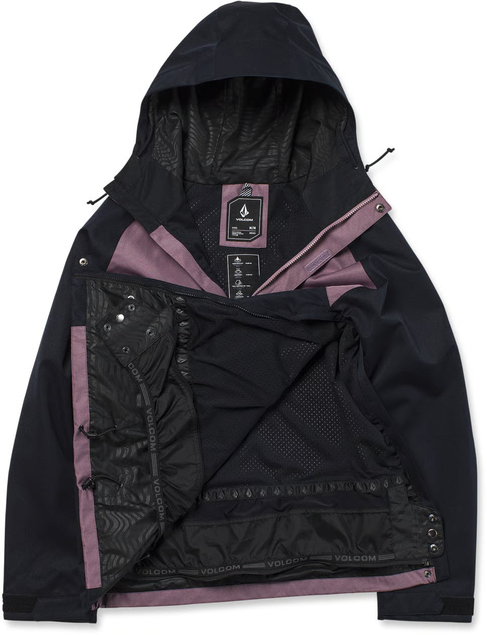 Volcom Hossegor 20K Pullover Jacket Arctic Dust