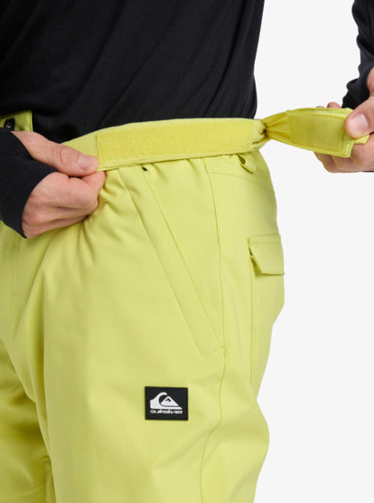Quiksilver Estate Pant Yellow