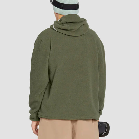 Volcom Untethered Balaclava Fleece Jacket Ivy