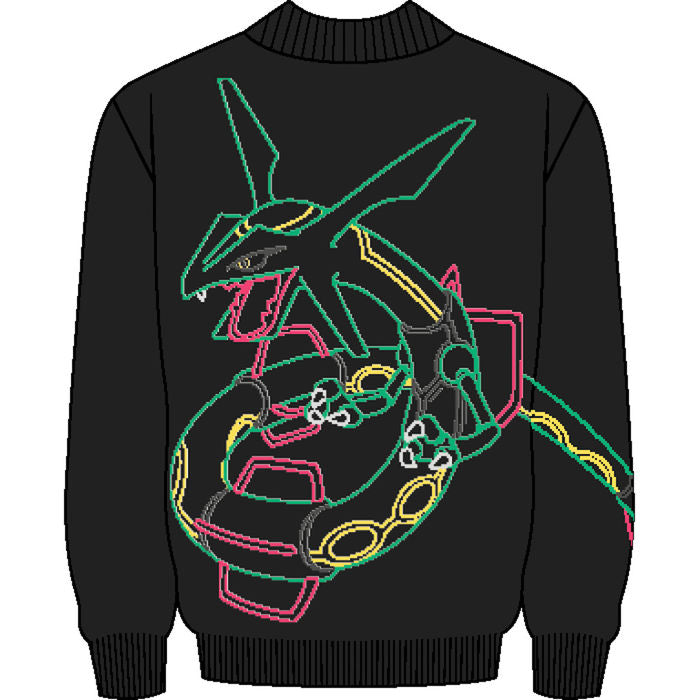 Dolly Noire X Pokemon Rayquaza Sweater Black Limited