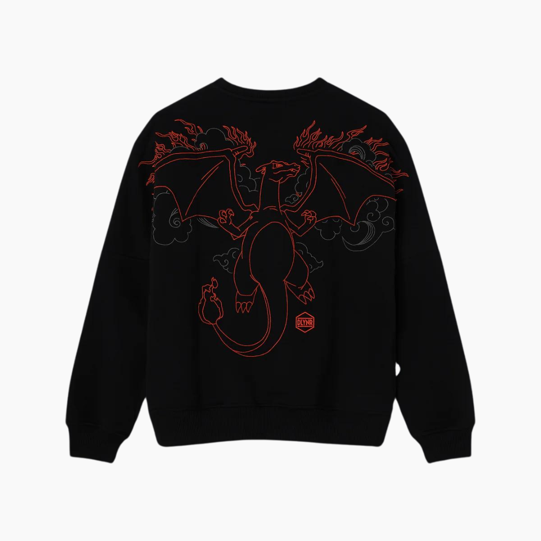 Dolly Noire X Pokémon Charizard Crewneck