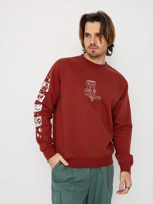 Volcom Essential Crew Redwood