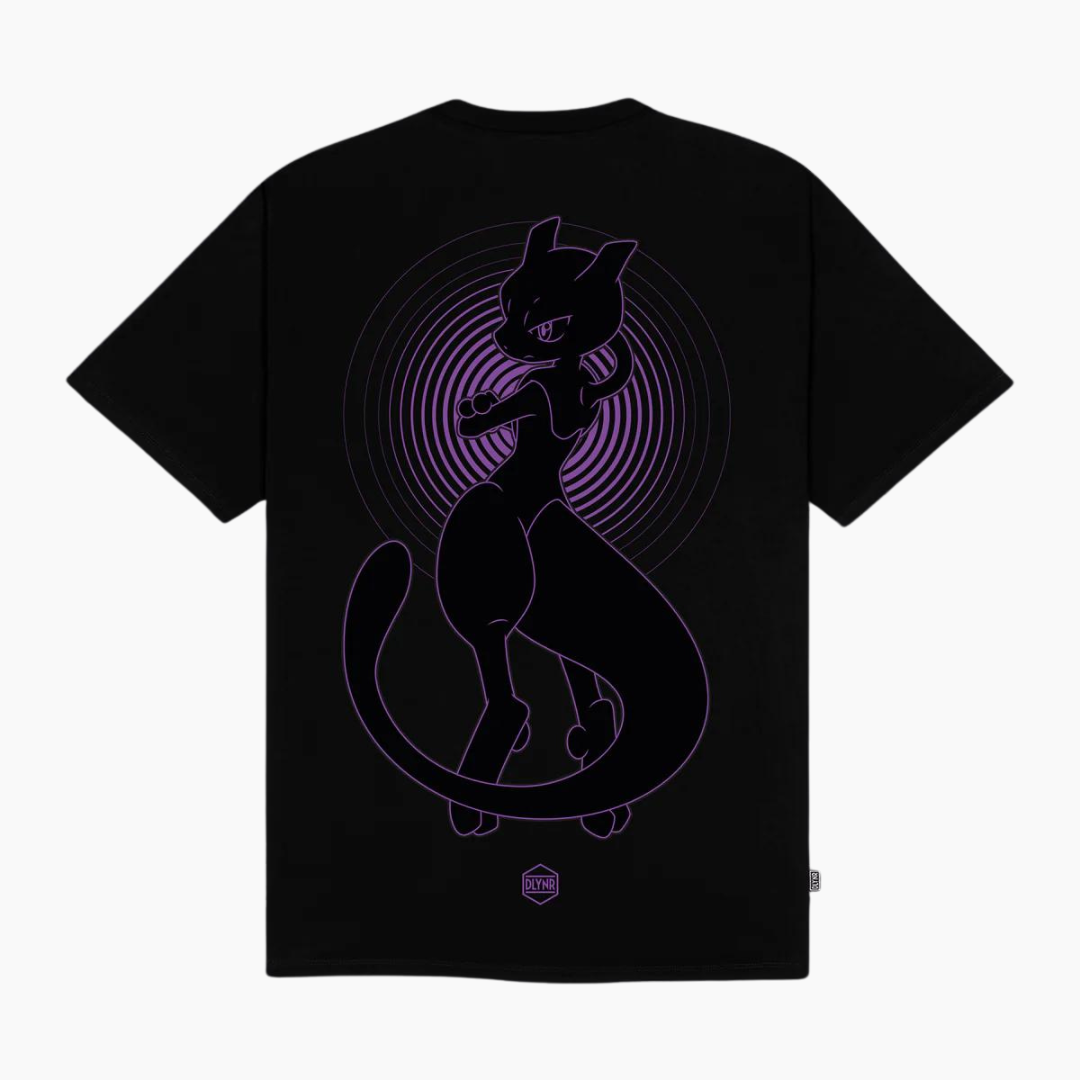 Dolly Noire X Pokémon MewTwo Tee Black