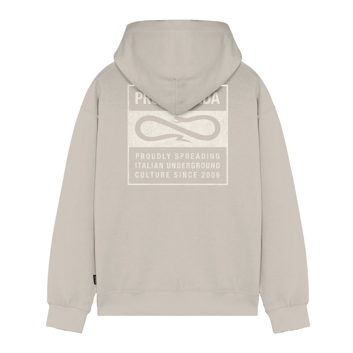 Propaganda Label Og Hoodie Oyster