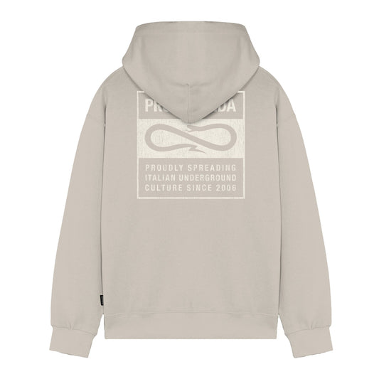 Propaganda Label Og Hoodie Oyster