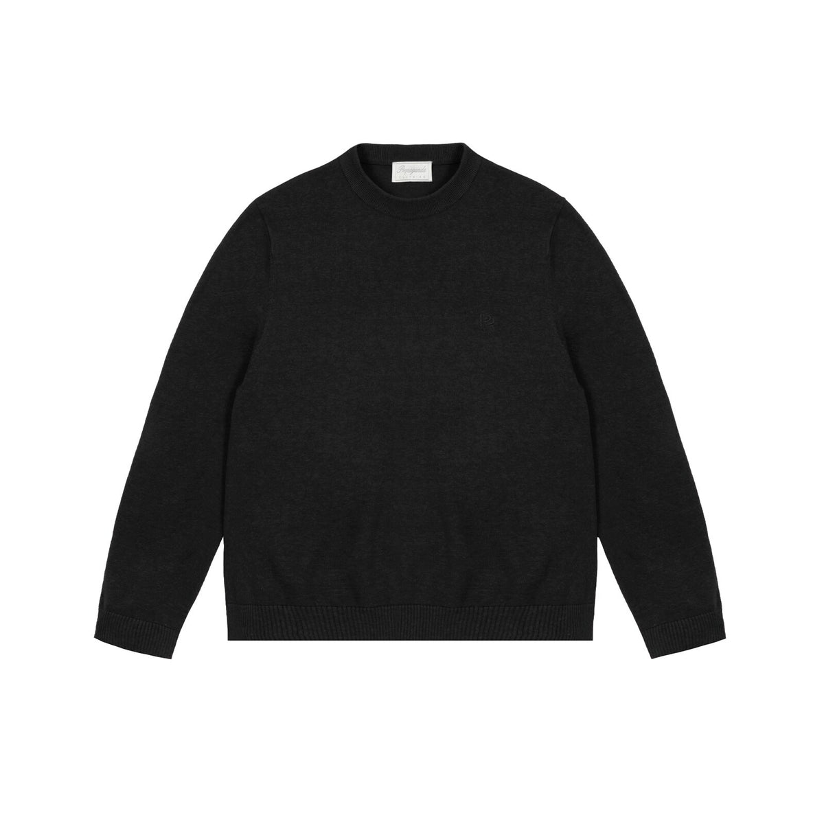 Propaganda Ribs Sweater Black