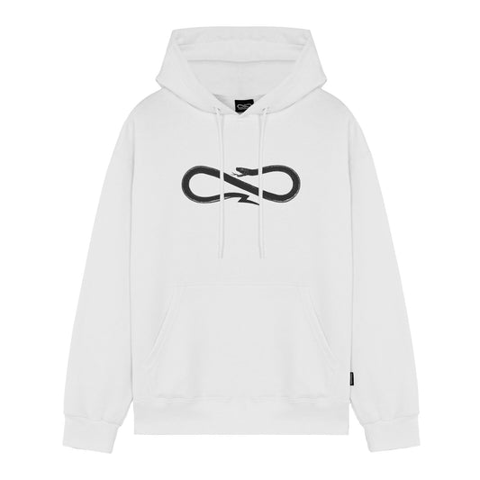 Propaganda Logo Hoodie White