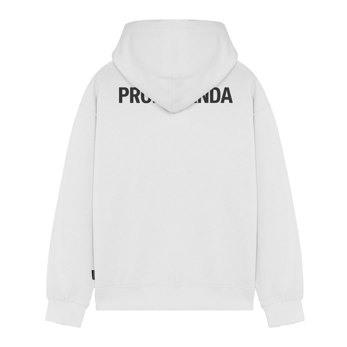 Propaganda Logo Hoodie White