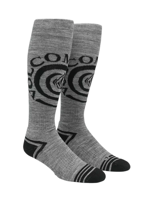Volcom Spiral Over Socks Gray