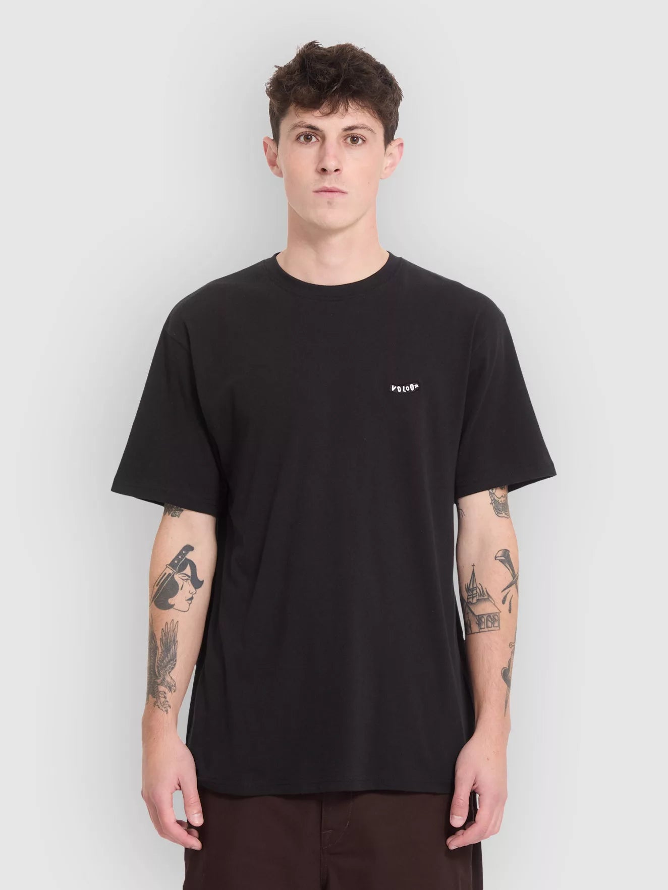 Volcom  Pistol Stone T-Shirt Black