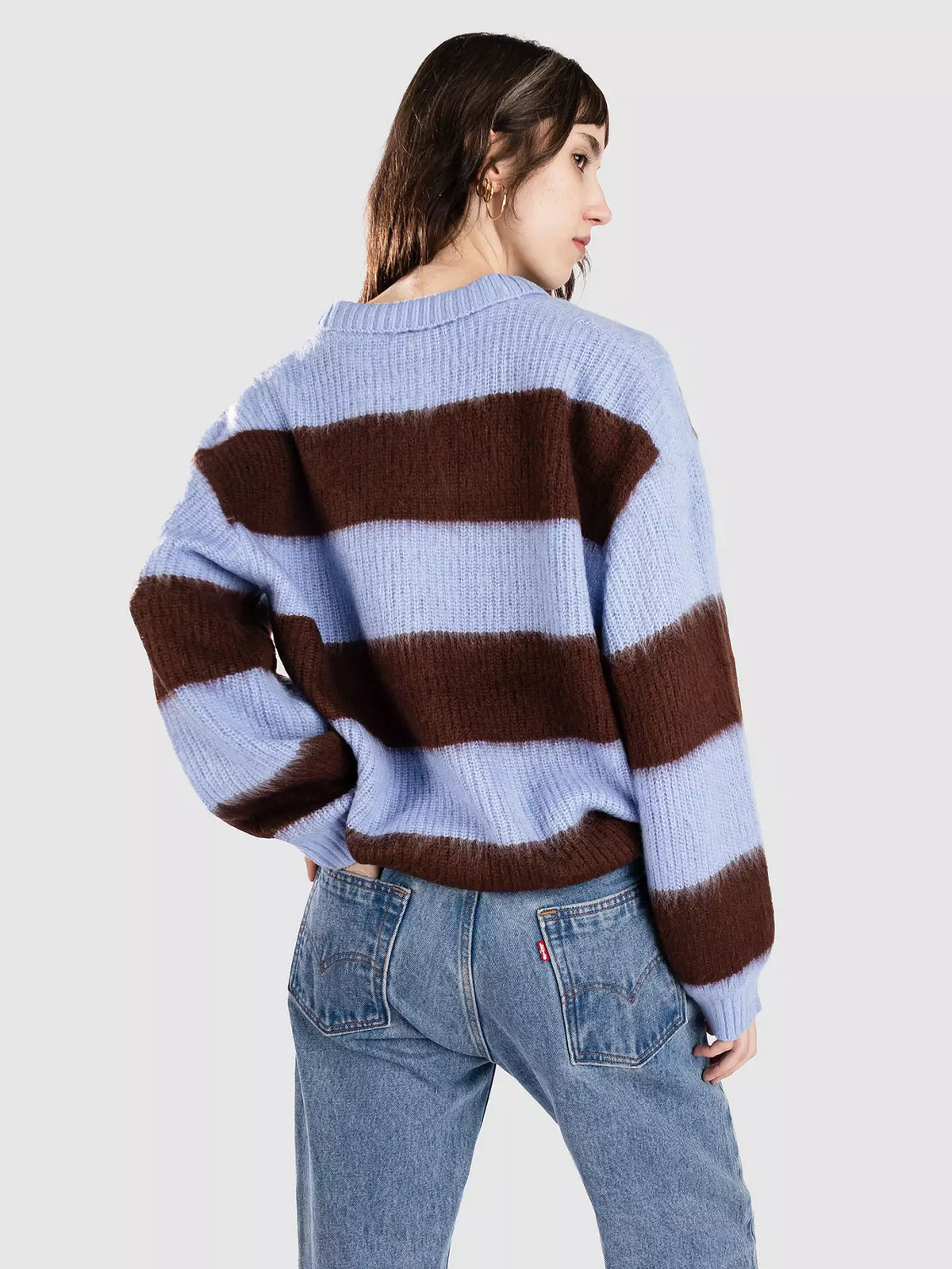 Santa Cruz Groovy Stack Knit Polo Pullover