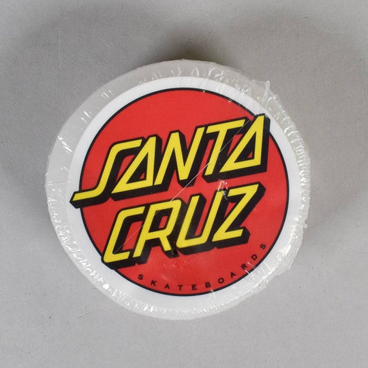 Santa Cruz Wax White Skateboard