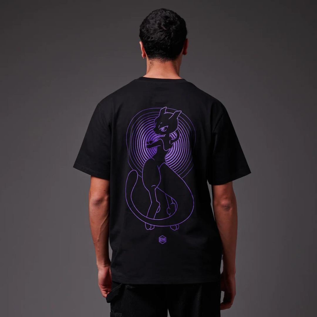 Dolly Noire X Pokémon MewTwo Tee Black