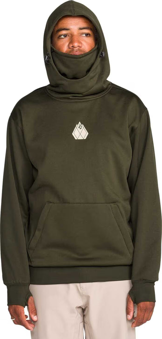 Volcom Hydro Riding Hoodie Dark Green