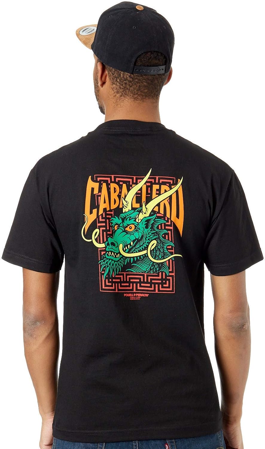 Powell Peralta Caballero Street Dragon T-Shirt Black