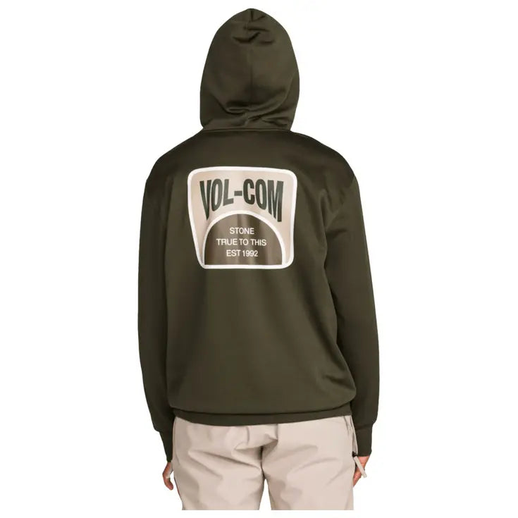 Volcom Hydro Riding Hoodie Dark Green