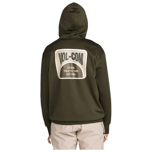 Volcom Hydro Riding Hoodie Dark Green