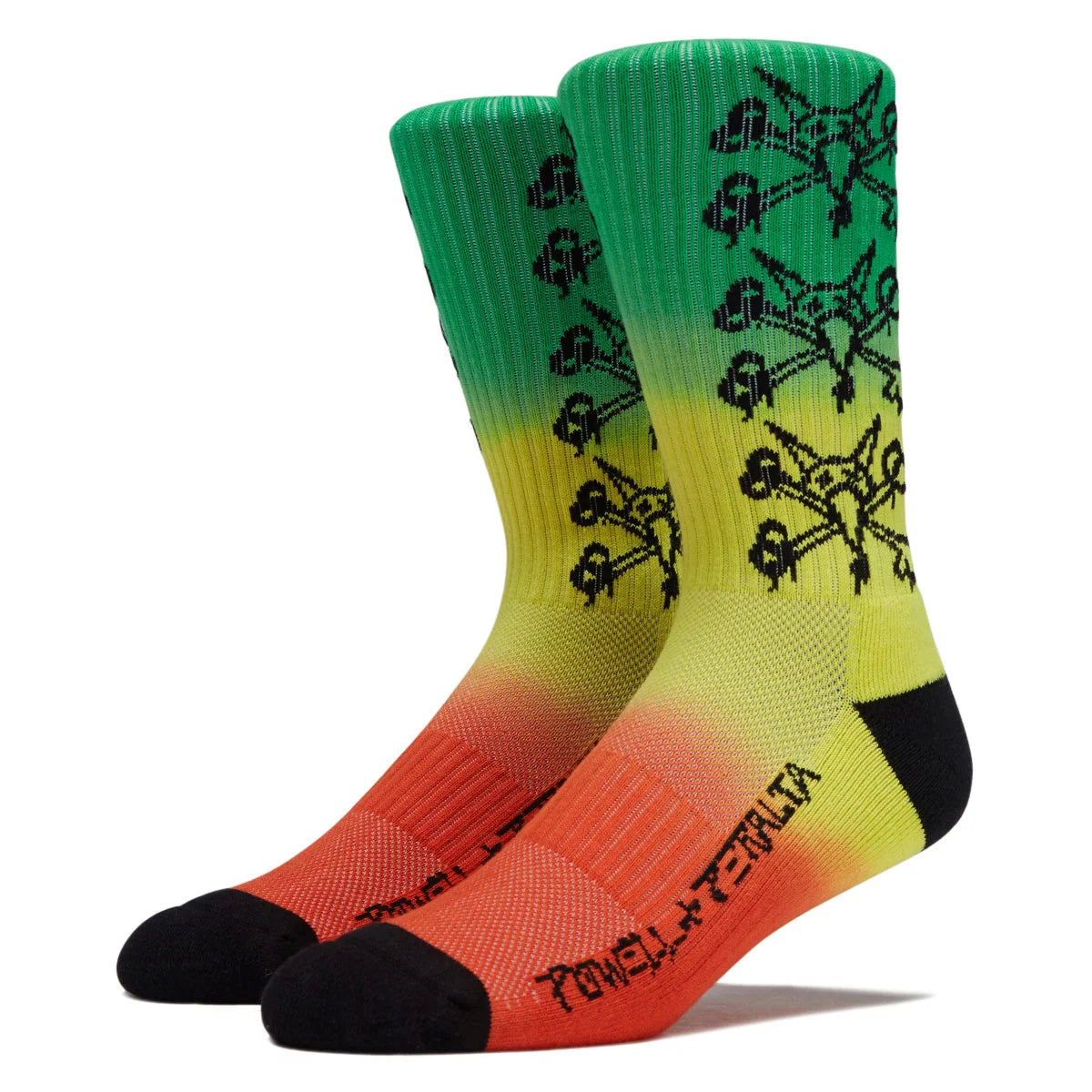 Powell Peralta Sock Vato Rat Rasta Fade