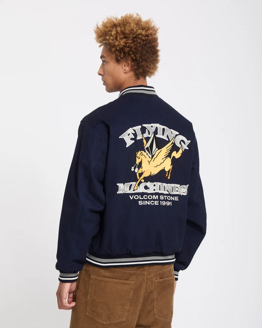 Volcom Flying Machine Solid Bomber Jacket