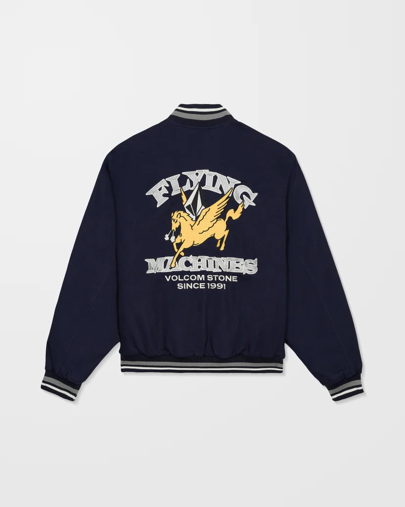 Volcom Flying Machine Solid Bomber Jacket