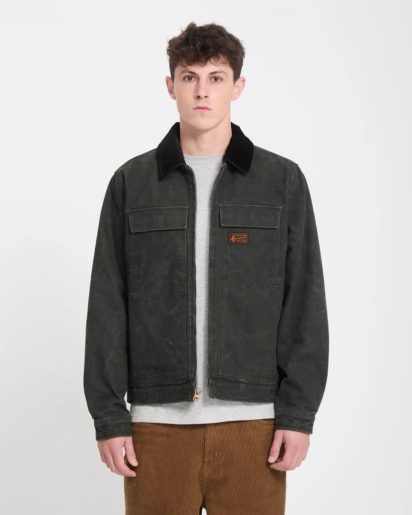 Volcom Heavydust Jacket Rinsed Black