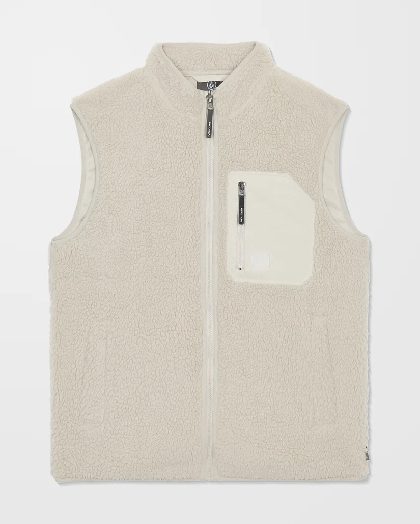 Volcom  Muzzer Fuzzar Vest Stone