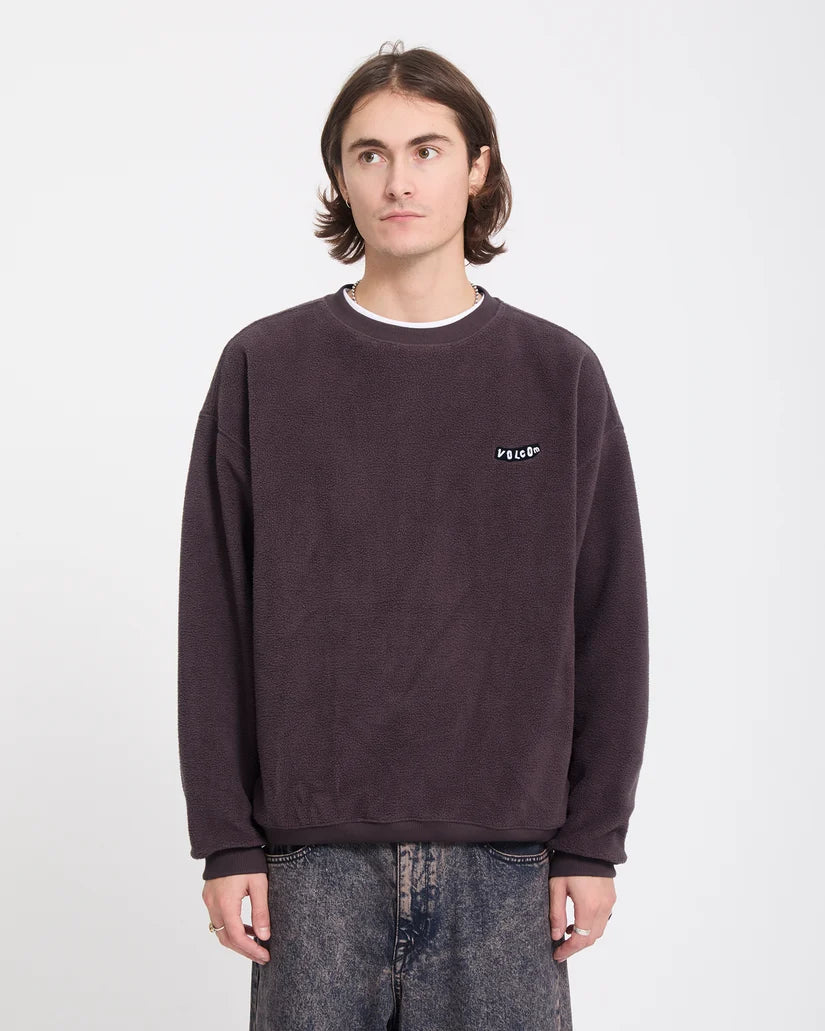Volcom Too Kool Sweatshirt Raisin