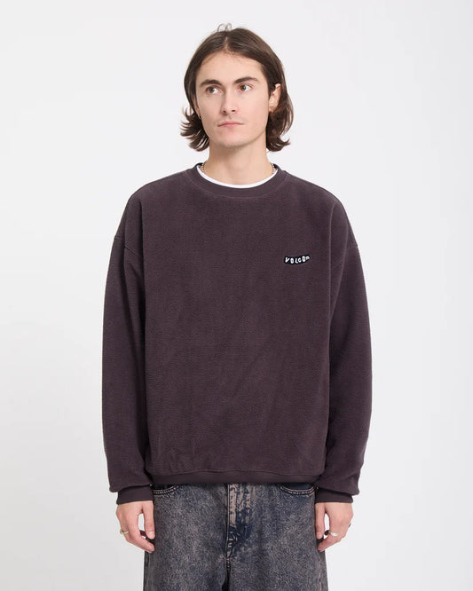 Volcom Too Kool Sweatshirt Raisin