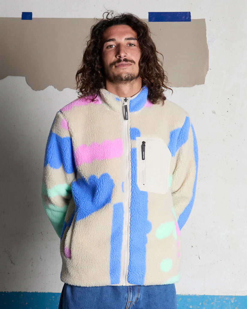 Volcom Carrau Fuzzar Sherpa Jacket