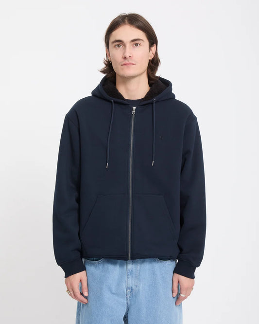Volcom Single Stone Lined Zip Marine