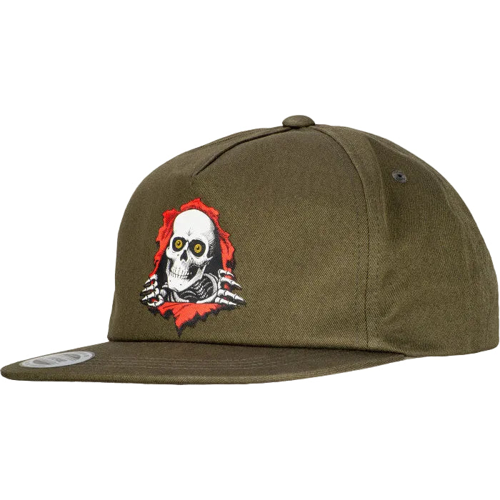 Powell Peralta Ripper 2 Snapback Green