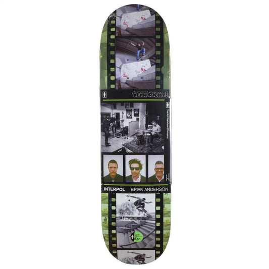 GIRL Yeah Right x Brian Anderson x Atiba Deck 8.5"