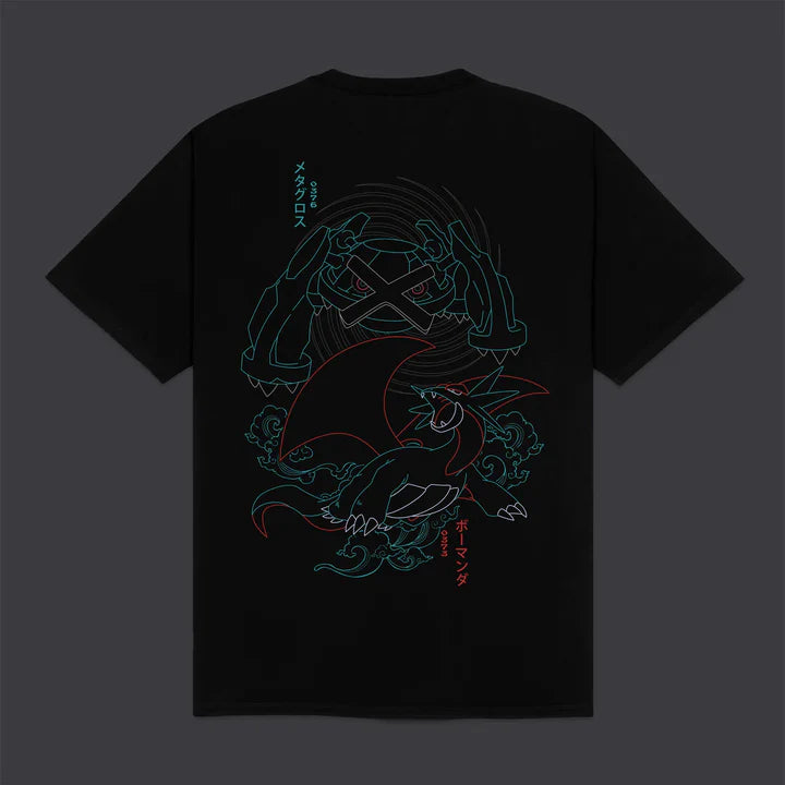 Dolly Noire X Pokémon Salamence & Metagross Tee