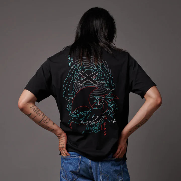 Dolly Noire X Pokémon Salamence & Metagross Tee
