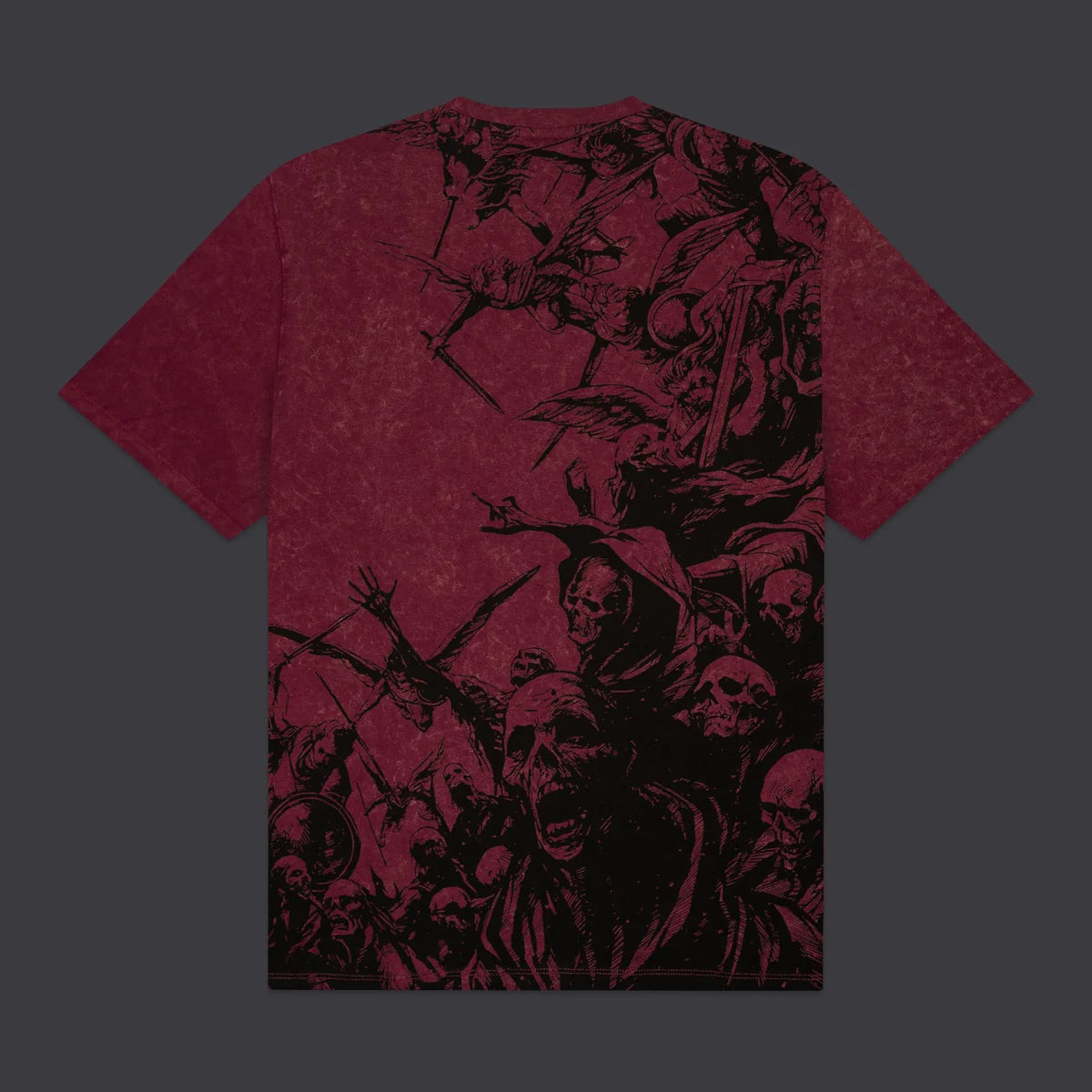 Heaven Falls Tee Acid Red