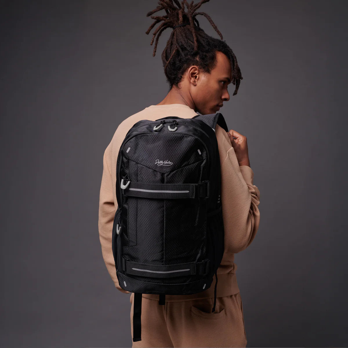 Dolly Noire Tactical Reflective Backpack