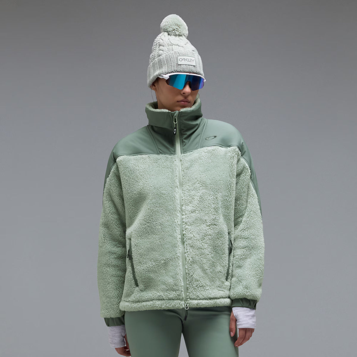 W. Mountain Fire Sherpa Green