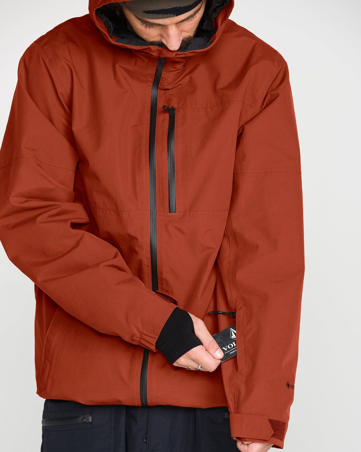 Volcom L GoreTex Jacket Burnt Orange