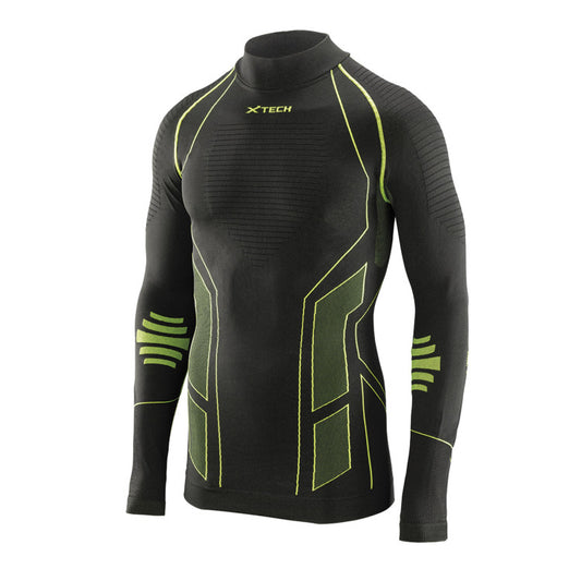 X Tech Maglia Termica Titanium Lupetto