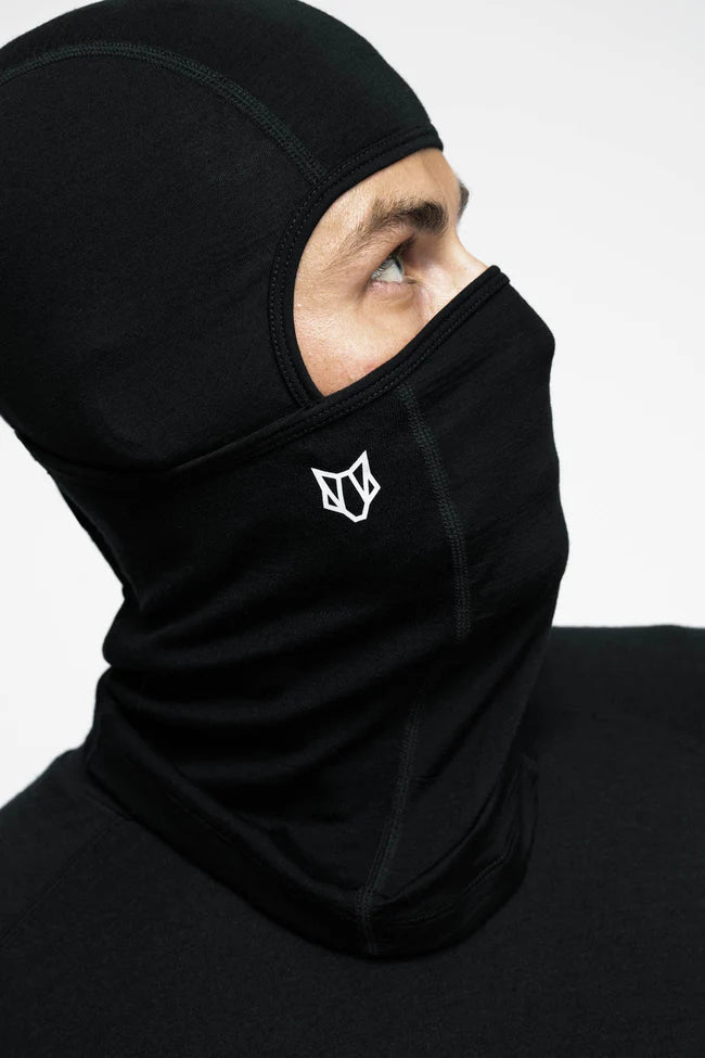 Woolf Merino Svarthetta Balaclava