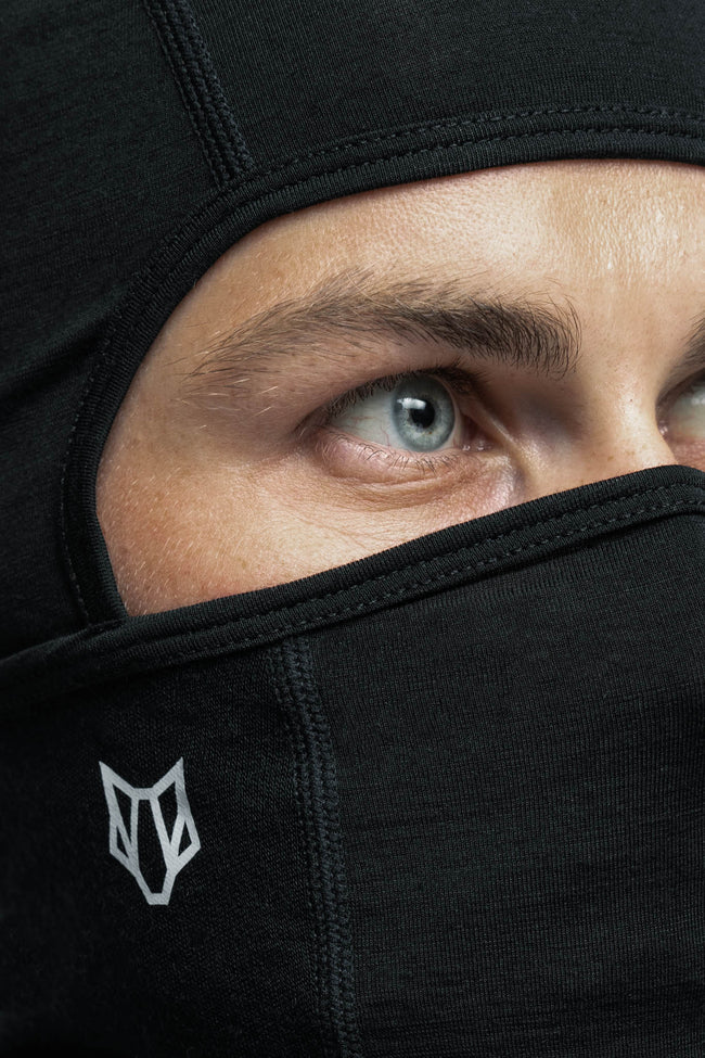 Woolf Merino Svarthetta Balaclava