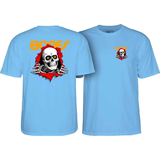 Powell Peralta Ripper Youth T-Shirt Carolina Blue